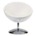 Globo Blanc et blancSet de 2 fauteuils